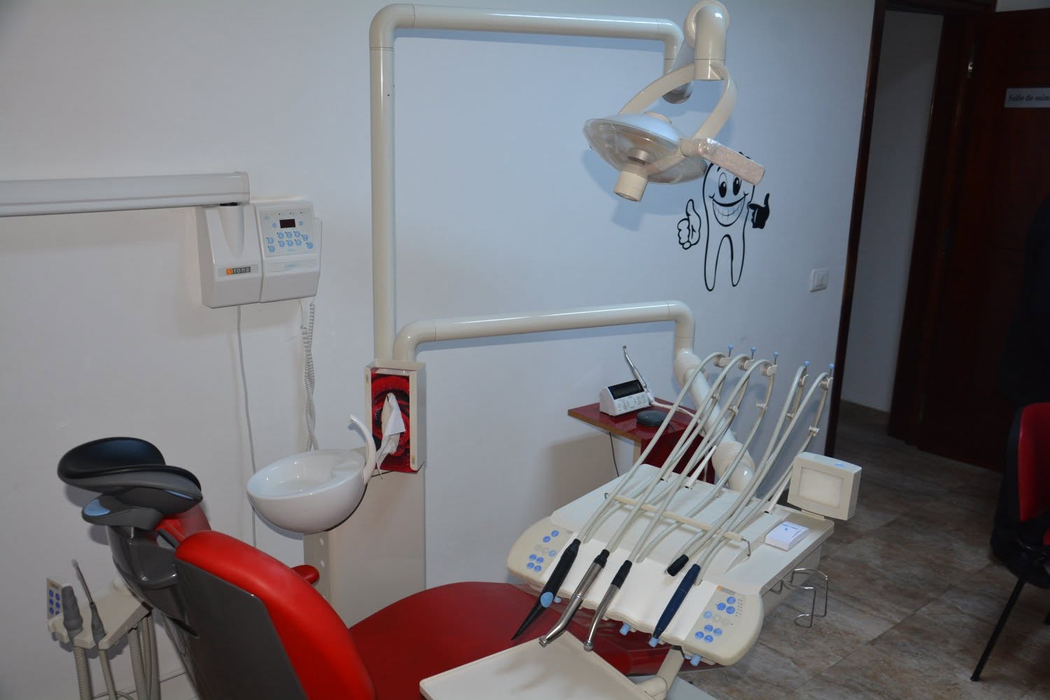 Préparation de gouttière orthodontique
