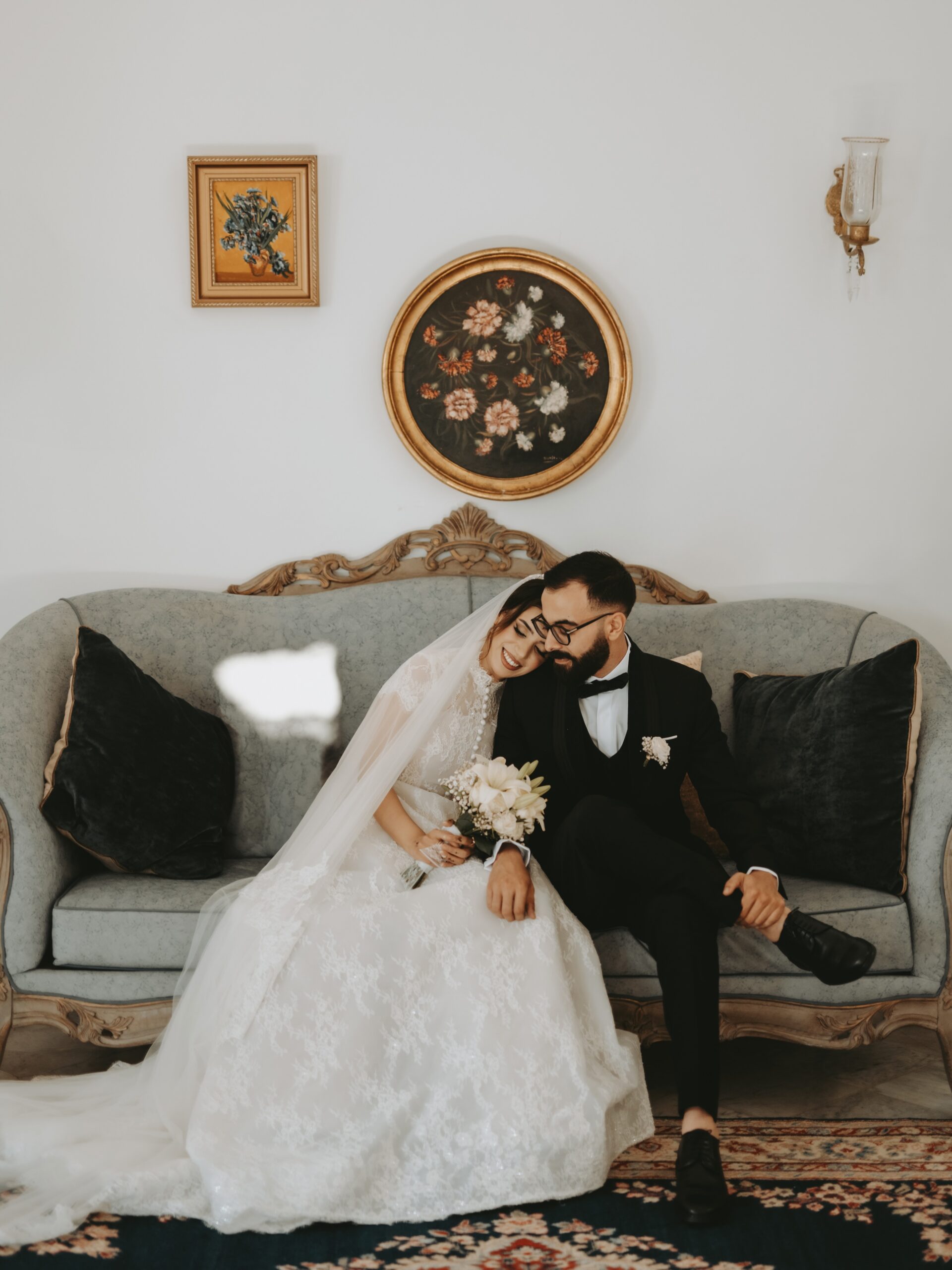 Floral arch ceremony